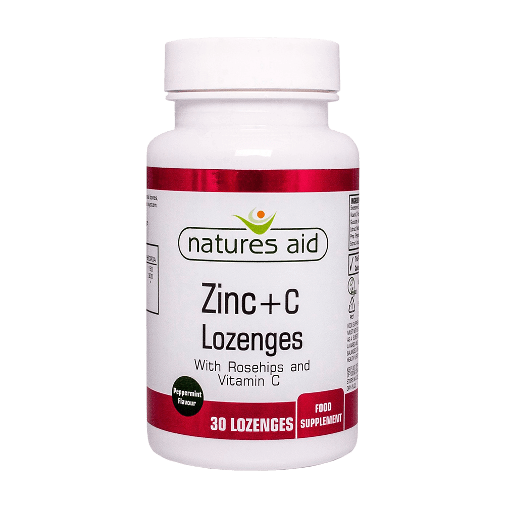 Cink+Vitamin C in šipek, 30 pastil Center Holistic